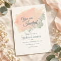 Watercolor Garden Party Invitation Template